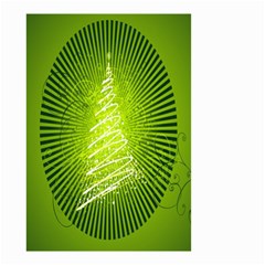 Vector Chirstmas Tree Design Small Garden Flag (Two Sides)