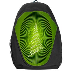 Vector Chirstmas Tree Design Backpack Bag by Nexatart