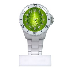 Vector Chirstmas Tree Design Plastic Nurses Watch