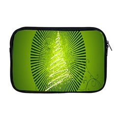 Vector Chirstmas Tree Design Apple MacBook Pro 17  Zipper Case