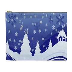 Vector Christmas Design Cosmetic Bag (xl) by Nexatart