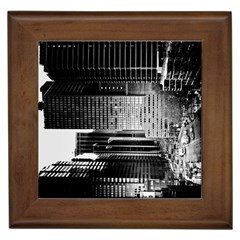 Urban Scene Street Road Busy Cars Framed Tiles by Nexatart