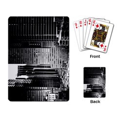 Urban Scene Street Road Busy Cars Playing Card by Nexatart