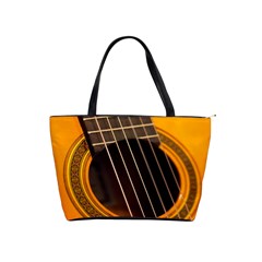 Vintage Guitar Acustic Shoulder Handbags by Nexatart