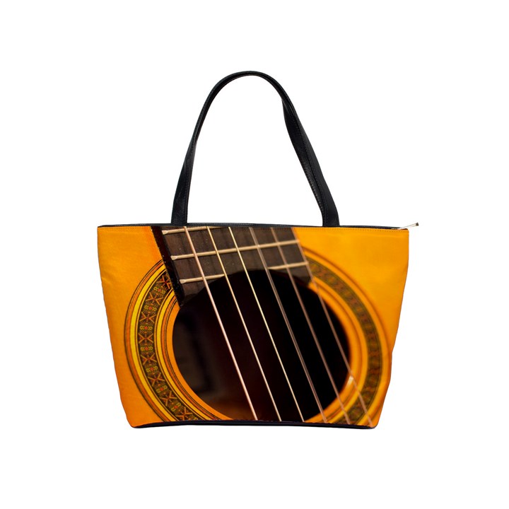 Vintage Guitar Acustic Shoulder Handbags