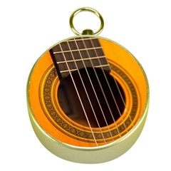 Vintage Guitar Acustic Gold Compasses by Nexatart