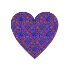 Tile Background Image Pattern Heart Magnet by Nexatart