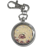 Vintage Music Sheet Song Musical Key Chain Watches Front