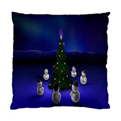 Waiting For The Xmas Christmas Standard Cushion Case (two Sides) by Nexatart