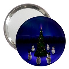 Waiting For The Xmas Christmas 3  Handbag Mirrors by Nexatart