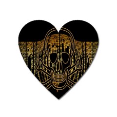 Virus Computer Encryption Trojan Heart Magnet by Nexatart