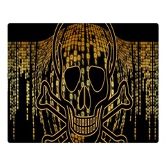 Virus Computer Encryption Trojan Double Sided Flano Blanket (large)  by Nexatart