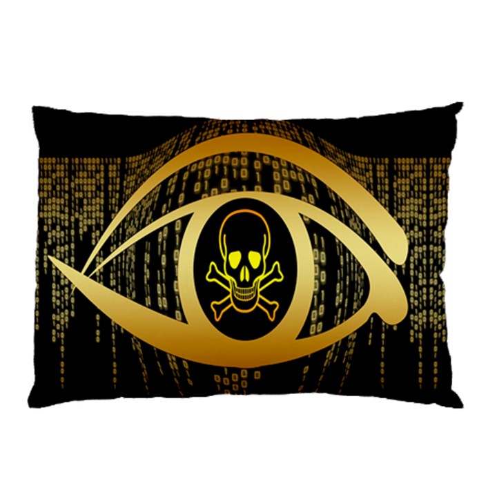 Virus Computer Encryption Trojan Pillow Case