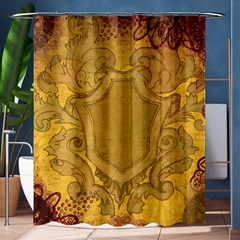 Vintage Scrapbook Old Ancient Shower Curtain 60  X 72  (medium)  by Nexatart