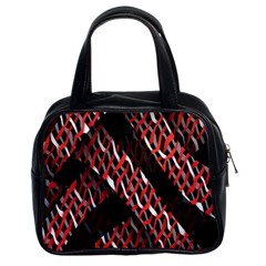 Weave And Knit Pattern Seamless Classic Handbags (2 Sides) by Nexatart