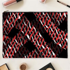 Weave And Knit Pattern Seamless Cosmetic Bag (xxxl)  by Nexatart