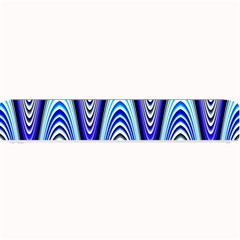 Waves Wavy Blue Pale Cobalt Navy Small Bar Mats by Nexatart