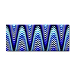 Waves Wavy Blue Pale Cobalt Navy Cosmetic Storage Cases by Nexatart