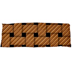 Wood Texture Weave Pattern Body Pillow Case Dakimakura (Two Sides)