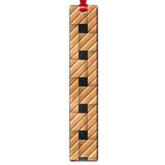 Wood Texture Weave Pattern Large Book Marks