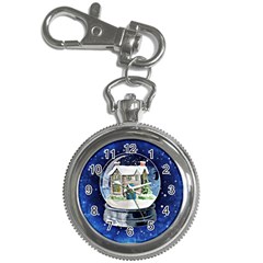 Winter Snow Ball Snow Cold Fun Key Chain Watches by Nexatart