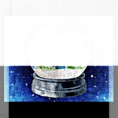 Winter Snow Ball Snow Cold Fun Rectangular Jigsaw Puzzl by Nexatart