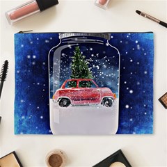 Winter Snow Ball Snow Cold Fun Cosmetic Bag (xl) by Nexatart