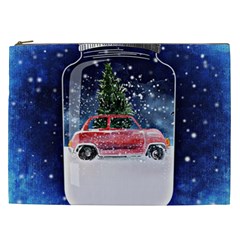 Winter Snow Ball Snow Cold Fun Cosmetic Bag (xxl) 