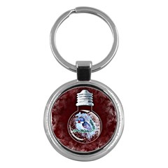 Winter Snow Ball Snow Cold Fun Key Chains (round) 