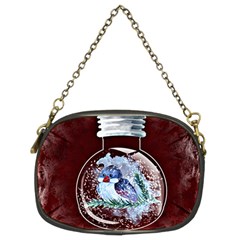 Winter Snow Ball Snow Cold Fun Chain Purses (two Sides)  by Nexatart