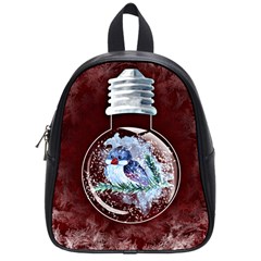 Winter Snow Ball Snow Cold Fun School Bags (small) 