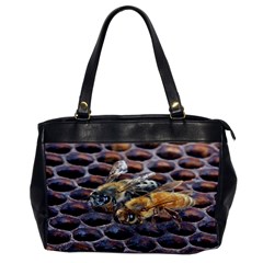 Worker Bees On Honeycomb Office Handbags