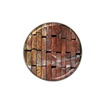 Wood Logs Wooden Background Hat Clip Ball Marker Front