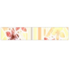 Swirl Flower Curlicue Greeting Card Flano Scarf (large) by Nexatart