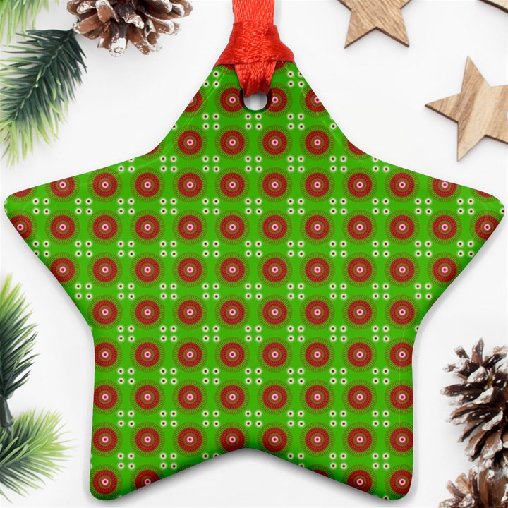 Wrapping Paper Christmas Paper Star Ornament (Two Sides)