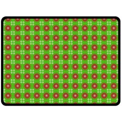 Wrapping Paper Christmas Paper Double Sided Fleece Blanket (large) 