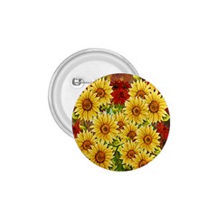 Sunflowers Flowers Abstract 1 75  Buttons by Nexatart