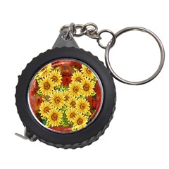 Sunflowers Flowers Abstract Measuring Tapes