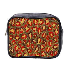 Stylized Background For Scrapbooking Or Other Mini Toiletries Bag 2-side by Nexatart