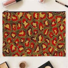 Stylized Background For Scrapbooking Or Other Cosmetic Bag (xxxl) 