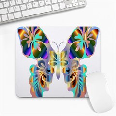 Abstract Animal Art Butterfly Large Mousepads by Amaryn4rt