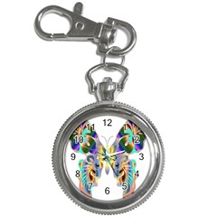 Abstract Animal Art Butterfly Key Chain Watches by Amaryn4rt