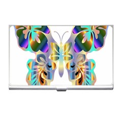 Abstract Animal Art Butterfly Business Card Holders by Amaryn4rt