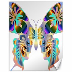 Abstract Animal Art Butterfly Canvas 18  X 24   by Amaryn4rt