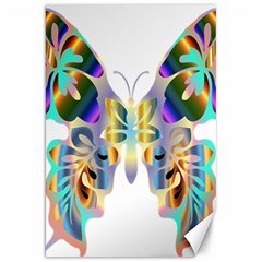 Abstract Animal Art Butterfly Canvas 20  X 30   by Amaryn4rt