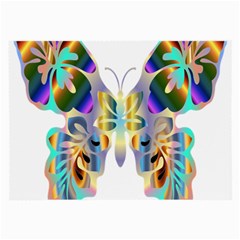 Abstract Animal Art Butterfly Large Glasses Cloth by Amaryn4rt