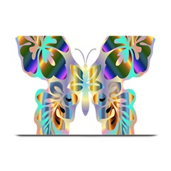 Abstract Animal Art Butterfly Plate Mats by Amaryn4rt