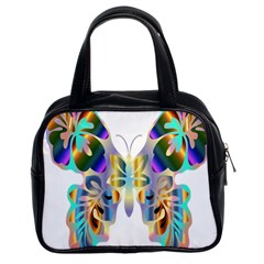 Abstract Animal Art Butterfly Classic Handbags (2 Sides) by Amaryn4rt