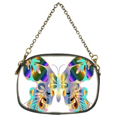 Abstract Animal Art Butterfly Chain Purses (two Sides)  by Amaryn4rt