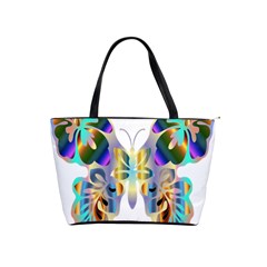 Abstract Animal Art Butterfly Shoulder Handbags by Amaryn4rt